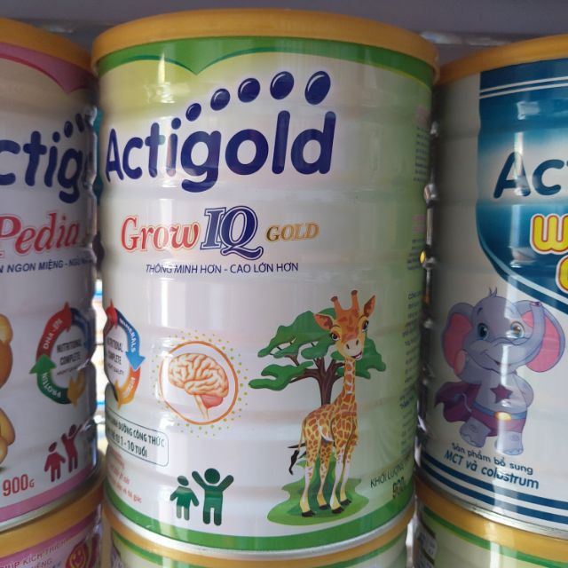 Sữa bột  Actigold Grow IQ 900g