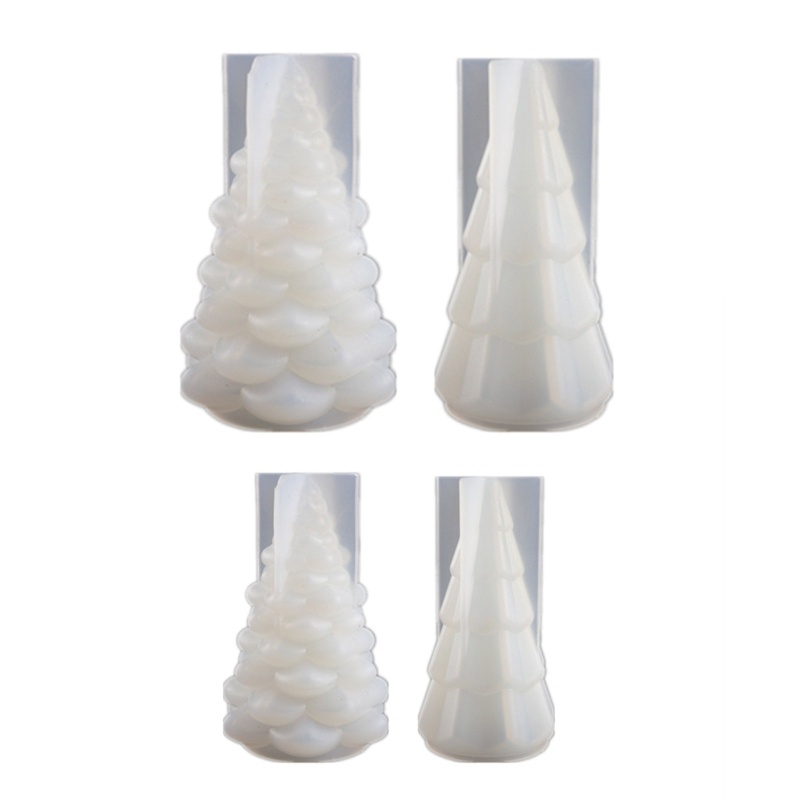 Khuôn Silicone Làm Cây Thông Giáng Sinh 3D DIY