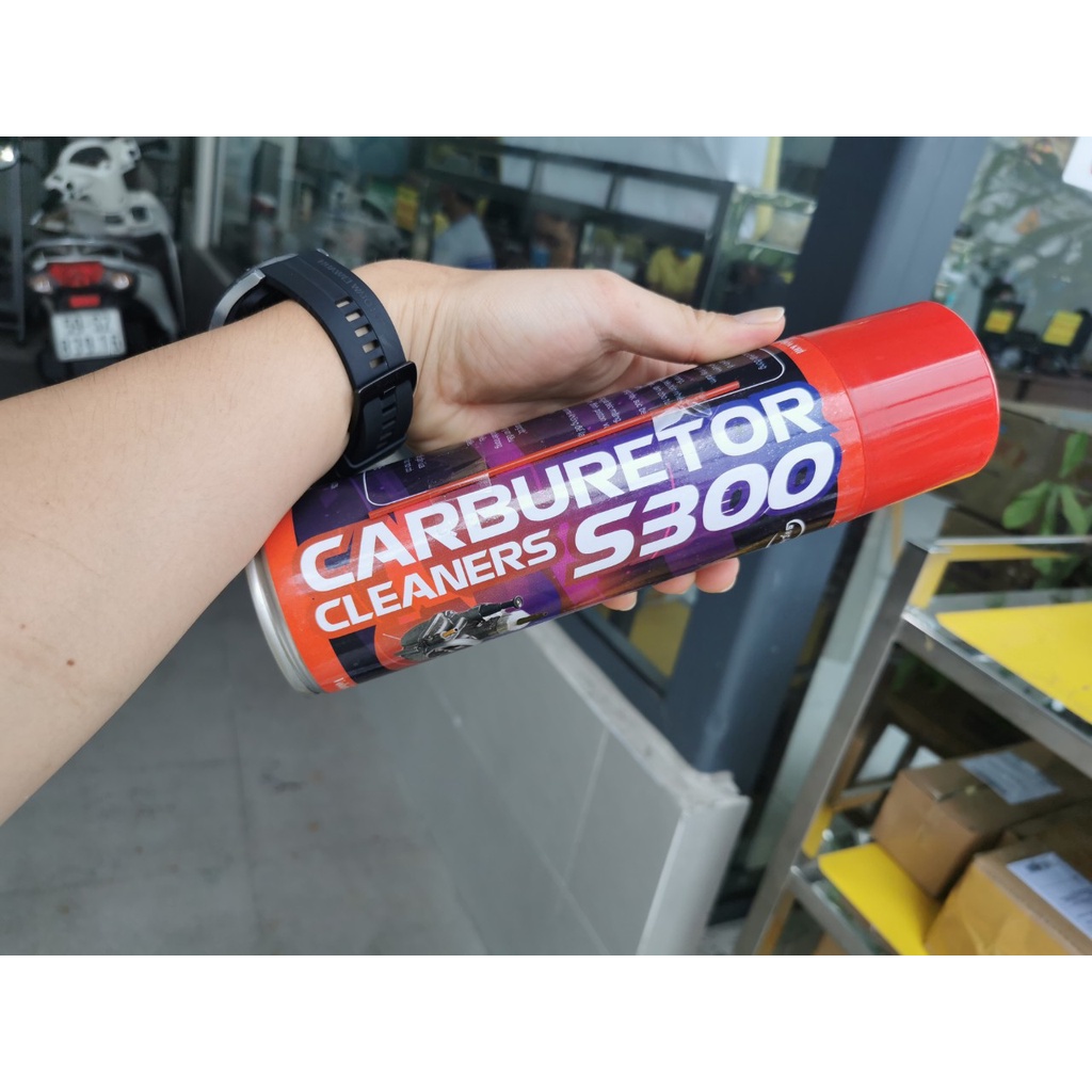 Vệ Sinh Bộ Chế Hòa Khí ,Vệ Sinh Bình Xăng Con SOCARE S300 500ml