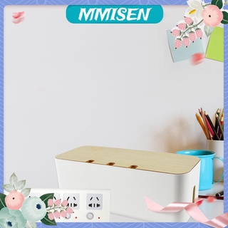 Home Desktop Network Line Bin Cable Storage Box Charger Socket Organizer