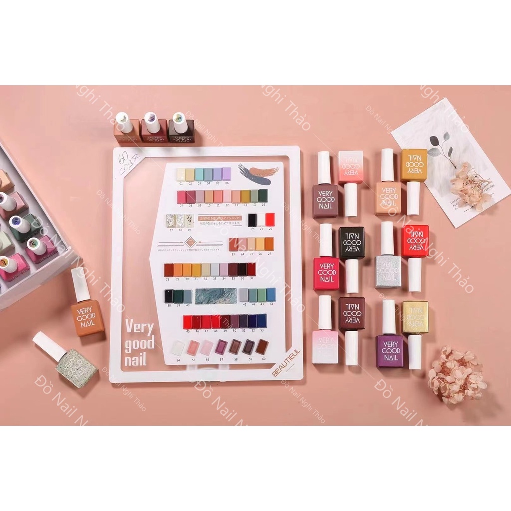 Set sơn Very Good Nail LADURA 60 màu