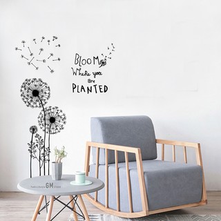 decal hoa bồ công anh