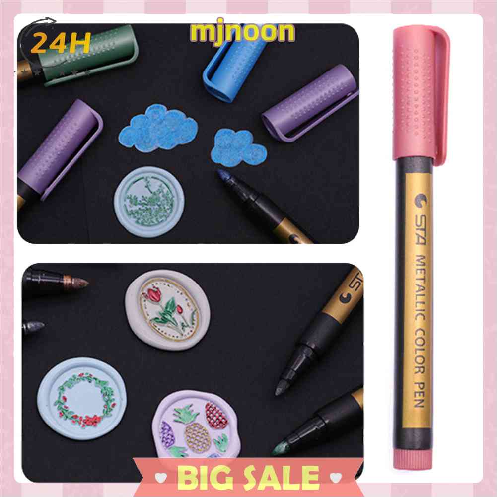 Bút Đánh Dấu Màu Sơn Kim Loại / Gỗ / Đánh Dấu Trang Trí Thiệp Mời