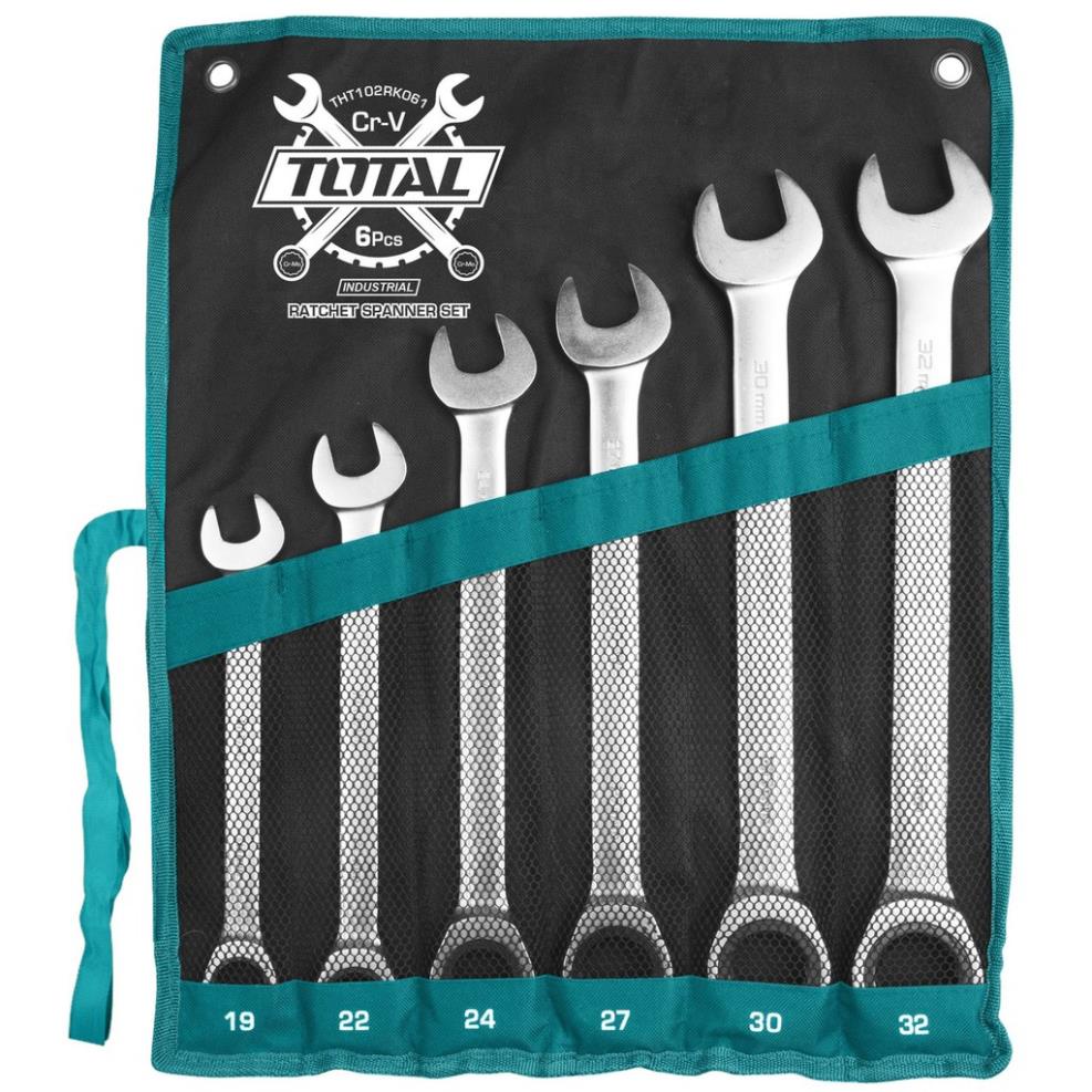 BỘ 6 CLE TỰ ĐỘNG 6-32MM TOTAL THT102RK061 [CHÍNH HÃNG] BỘ KHÓA ĐA NĂNG | Shopee Việt Nam