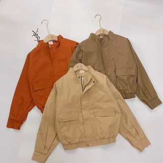 Áo khoác kaki bomber nữ hàng xịn siêu hot