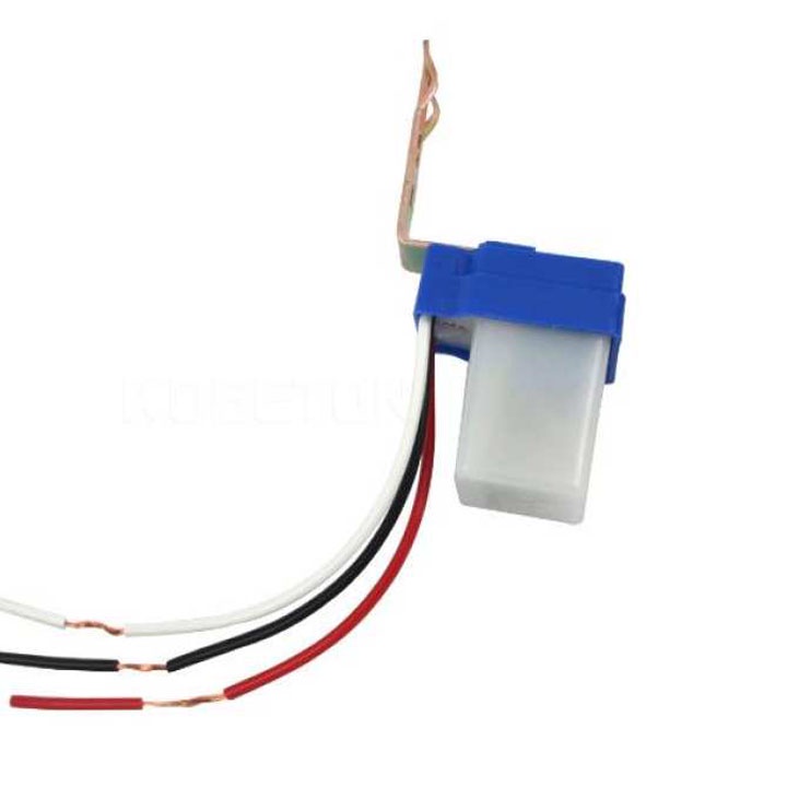 Công tắc cảm biến ánh sáng tự động Sunha 10A 220V, Có thể lắp vào đèn năng lượng mặt trời và đèn lồng,SUNHA