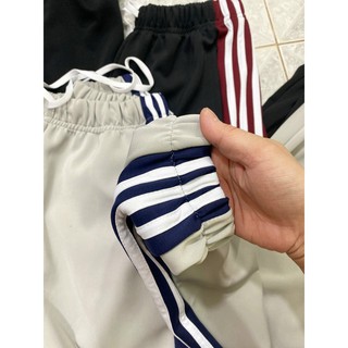 Quần Jogger thun 3 line Trùm Unisex