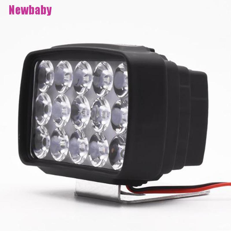 Đèn Pha 15 Bóng LED 1000LM Dành Cho Xe Mô Tô ATV UTV Scooter