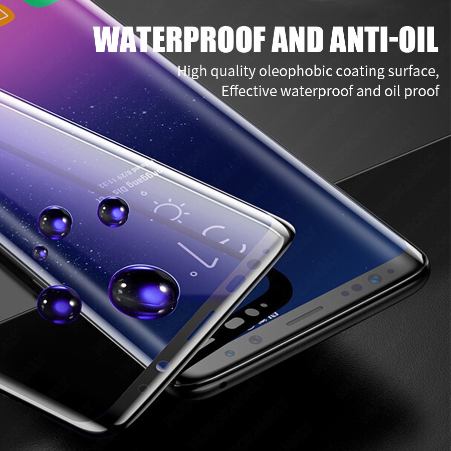 Kính Cường Lực Bảo Vệ Toàn Màn Hình Cho Samsung Galaxy S8 S9 S10 S20 FE Plus Ultra Note 8 9 10 Pro S6 S7 Edge