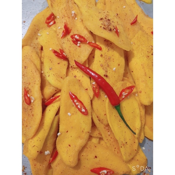 🥭🥭 Xoài sấy dẻo muối ớt 🥭🥭 pet 500gr