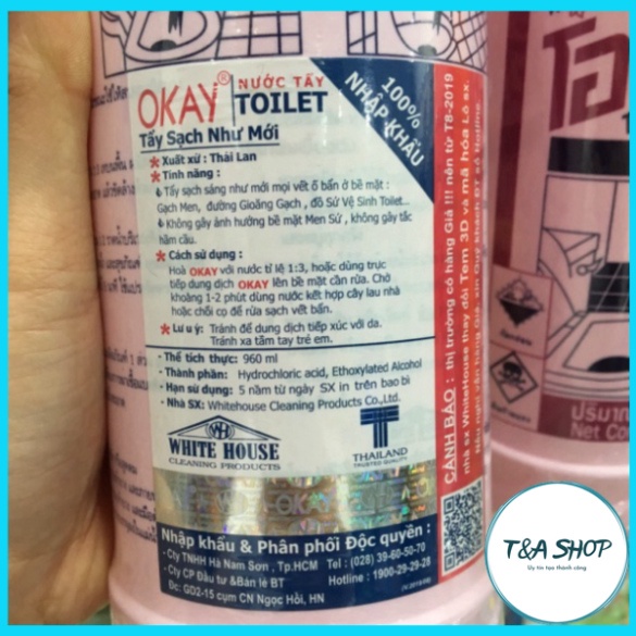 Nước Tẩy Toilet Okay - Thái Lan