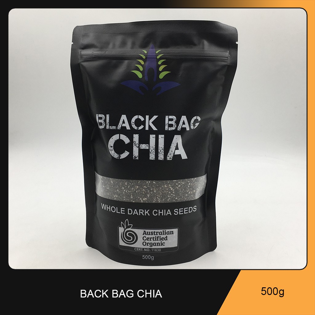 Combo 500gr Black Bag Chia úc và 300gr bột yến mạch Úc