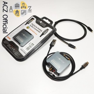 Bộ chuyển đổi optical âm thanh quang học sang AV ra audio Choseal kèm dây quang - BH 12 tháng