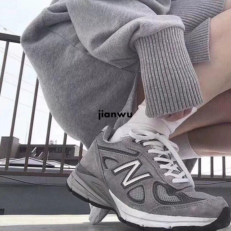 Giày Thể Thao New Balance 990 V4 Chất Liệu Cotton Phản Quang Thời Trang Năng Động