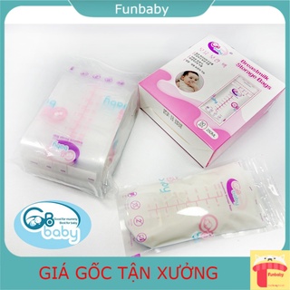 Túi trữ sữa GB BABY 200ml 50 chiếc giá rẻ