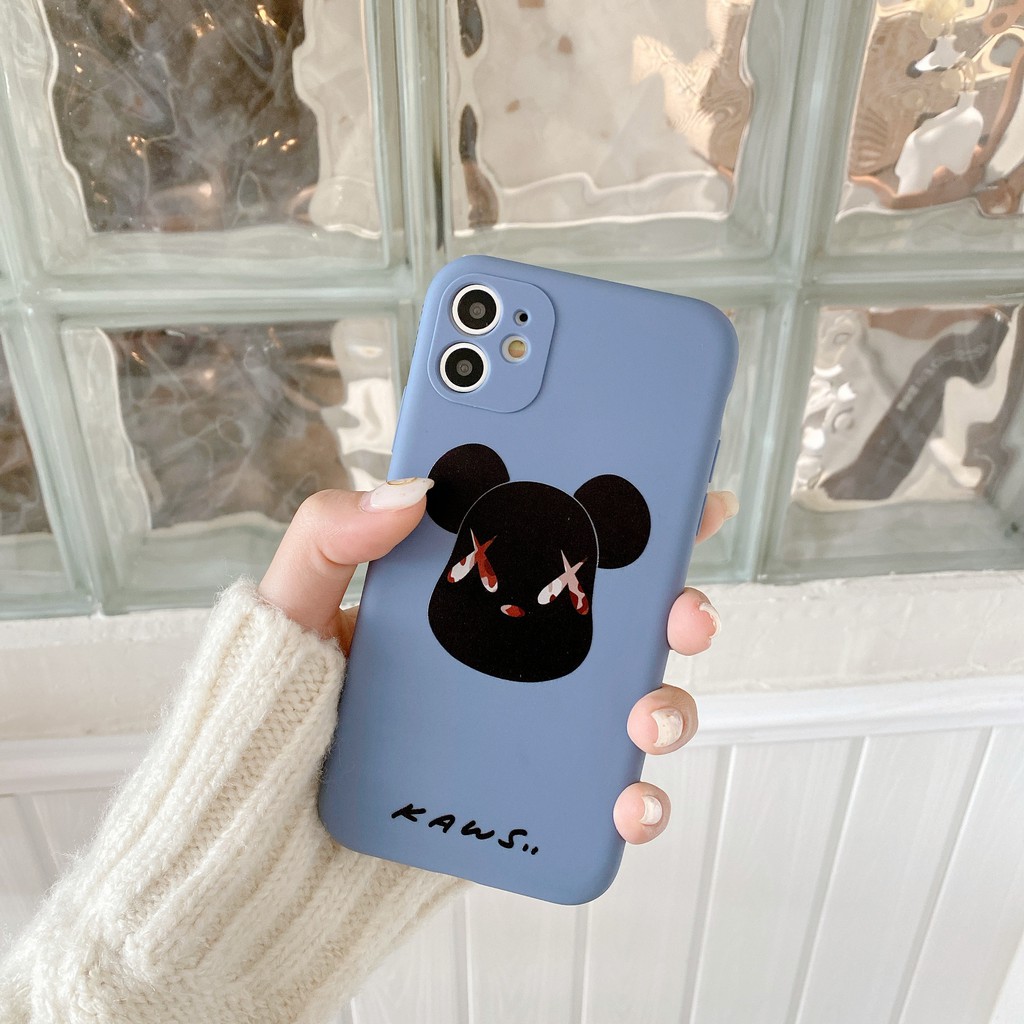 KAWS HAWKEYE Ốp Lưng In Hình Độc Đáo Cho Oppo A52 A92S A72 A9 2020 R17 Vivo Y50 Y70S Iqo Neo 3 Redmi 9 Note 8 Pro Xiaomi Mi 8 10 Lite