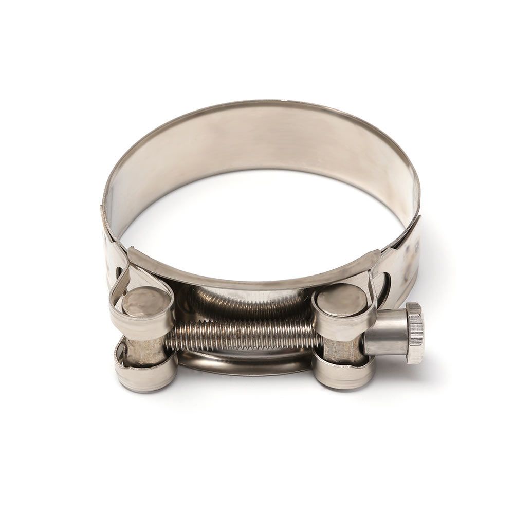 DORAW 1pc New Stainless Steel Welding T Bolt Hose Clamps Exhaust Repair Tool Useful Hardware Sealing Powerful Pipe Clip