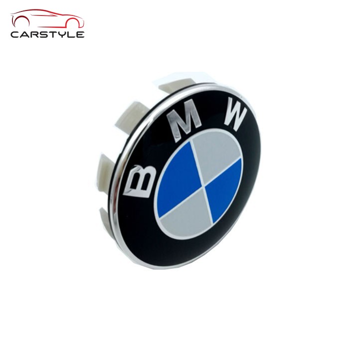 Logo chụp mâm, vành bánh xe ô tô BMW Đường kính 55mm và 68mm Logo Chụp Mâm Xe-Chụp Vành Xe-Ô Tô-Cao Cấp BMW: 65MM Và 55MM BMW3 X3 X4 X5 X6 BMW5