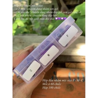 Đầu mài giấy tím nhám - sần