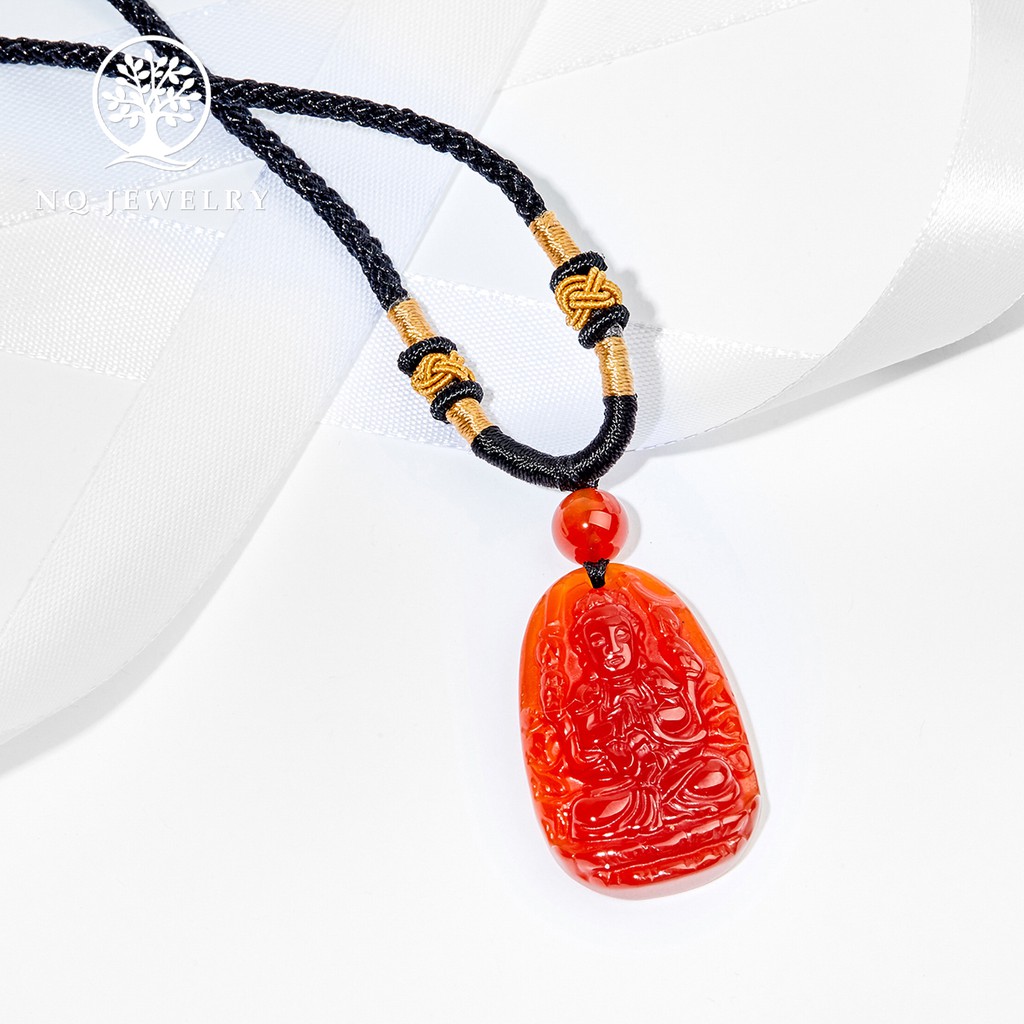 Dây chuyền phật bản mệnh đỏ - NQ Jewelry