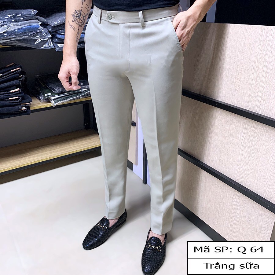 [BAO ĐỔI TRẢ] Quần tây âu vải tuyết mưa [FREESHIP] co giãn tốt, chuẩn form hàn quốc | BigBuy360 - bigbuy360.vn