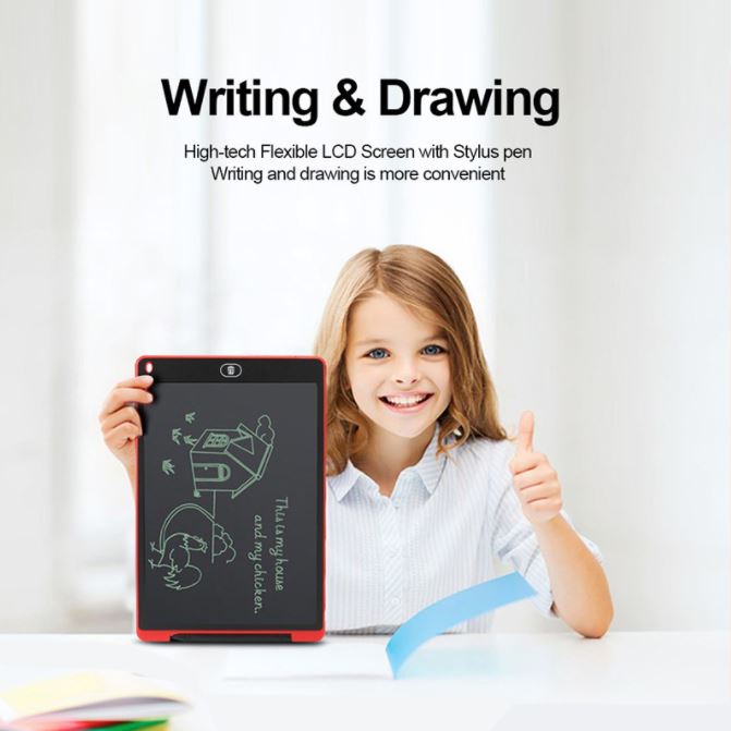 Bảng Viết Tự Xoá Vẽ LCD Điện Tử Thông Minh Cho Bé 8.5 inch, 10 inch, 12 inch