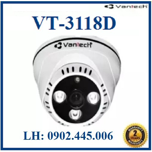 Camera quan sát Analog Vantech VT-3118D