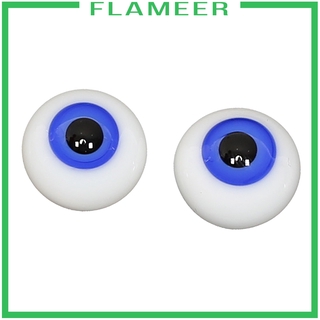 [Flameer] Bóng thời trang Jointed Doll Eyes Acrylic Eye Nhãn cầu tròn 14mm cho ban đêm