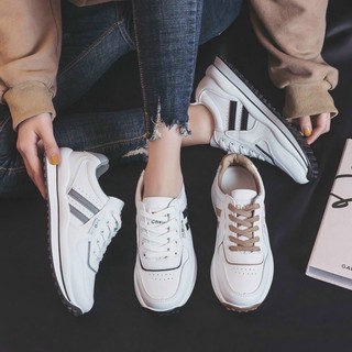 Giày thể thao nữ 2 vạch kiểu dáng sport dễ đi, êm chân