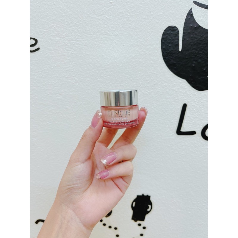Kem mắt giảm quầng thâm bọng mắt Clinique All About Eyes Reduce Circle 15ml full size ko box | BigBuy360 - bigbuy360.vn