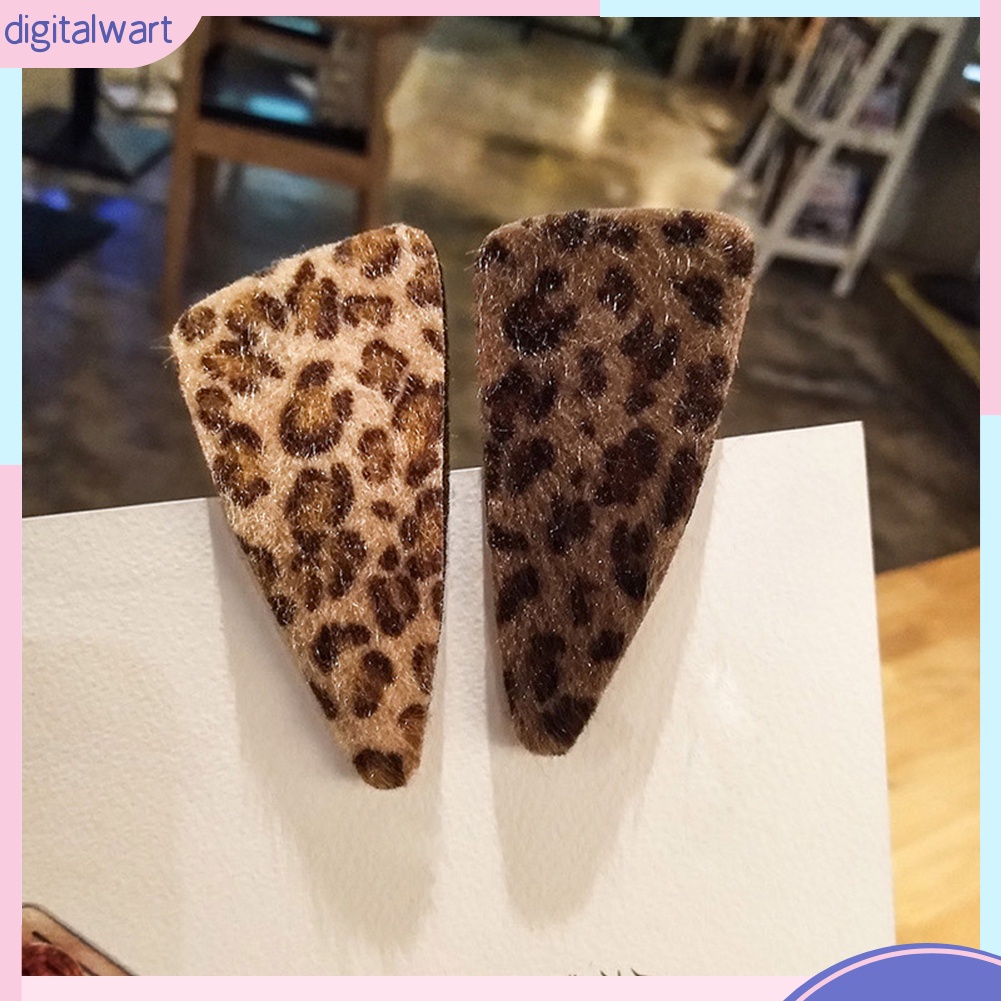 Kẹp Tóc Họa Tiết Da Báo Thời Trang Dành Cho Nữ