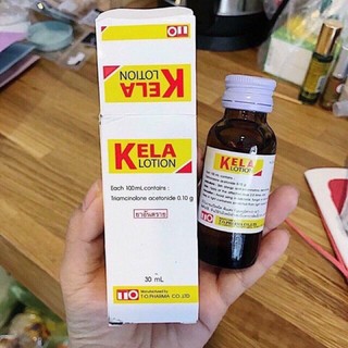 Lotion kela dùng cho da viêm lỗ chân lông
