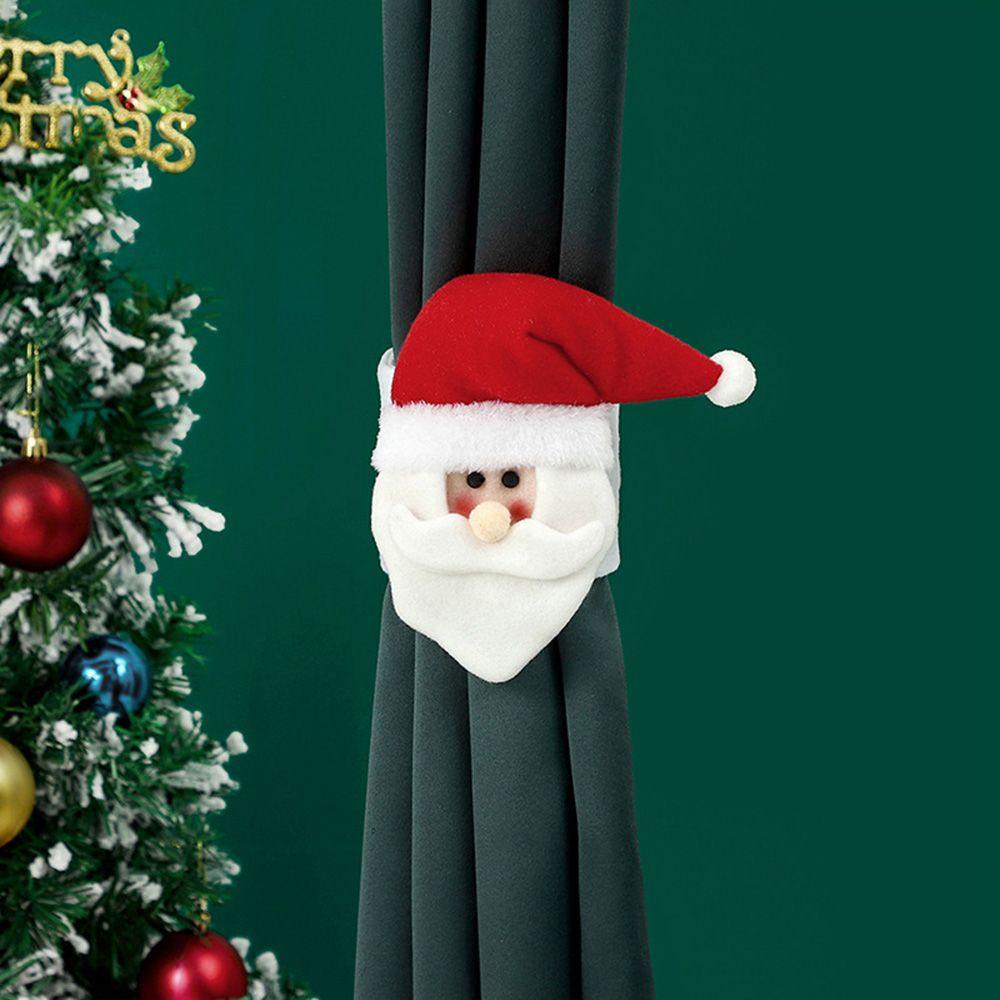 Dây Cột Rèm Cửa Họa Tiết Giáng Sinh Dễ Thương Sáng Tạo