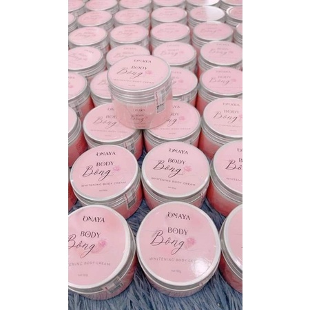 Kem Body Bông Onaya 500g Tặng Kèm Body Bông 150g Tq Group Dưỡng Trắng Da Chính Hãng