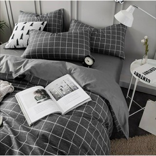 Bộ chăn ga gối cotton poly nhập MS100