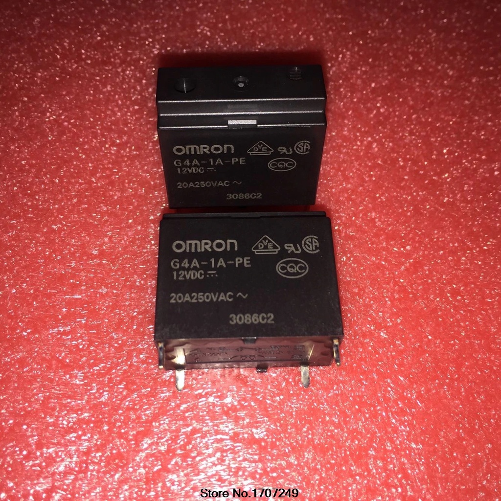 Linh Kiện Relay Omron G4A-1A-PE 12VDC 24VDC