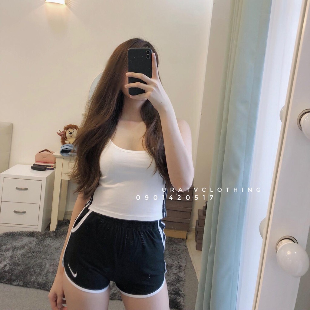 [FREESHIP-ẢNH THẬT] Quần SHORT thun viền thể thao NlKE