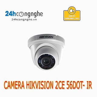 CAMERA DS-2CE56D0T-IR( bán cầu, 2.0Mpx, vỏ kim loại)