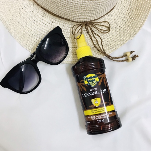 [NHẬP KHẨU MỸ] DẦU PHƠI NẮNG BANANA BOAT TANNING OIL SPF15-236ML
