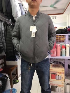 Áo lông vũ bomber uniqlo nam