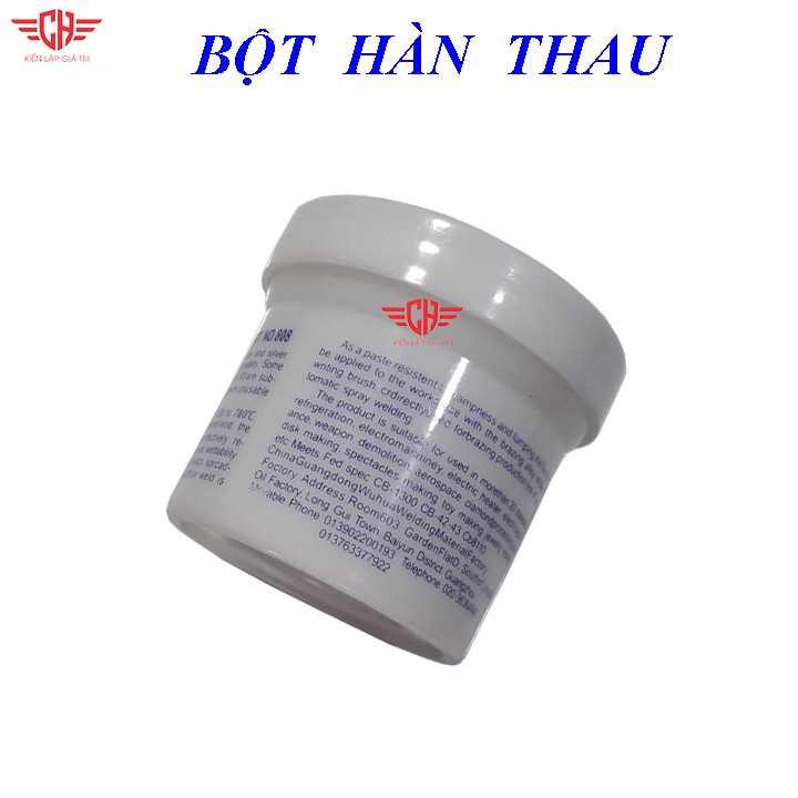 THUỐC HÀN THE DÙNG ĐỂ HÀN THAU ĐỒNG VỚI SẮT