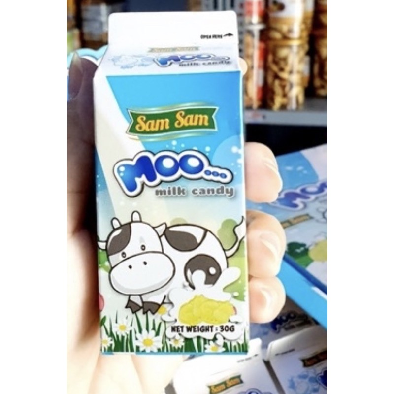 kẹo sữa bò nén milk [1hộp]