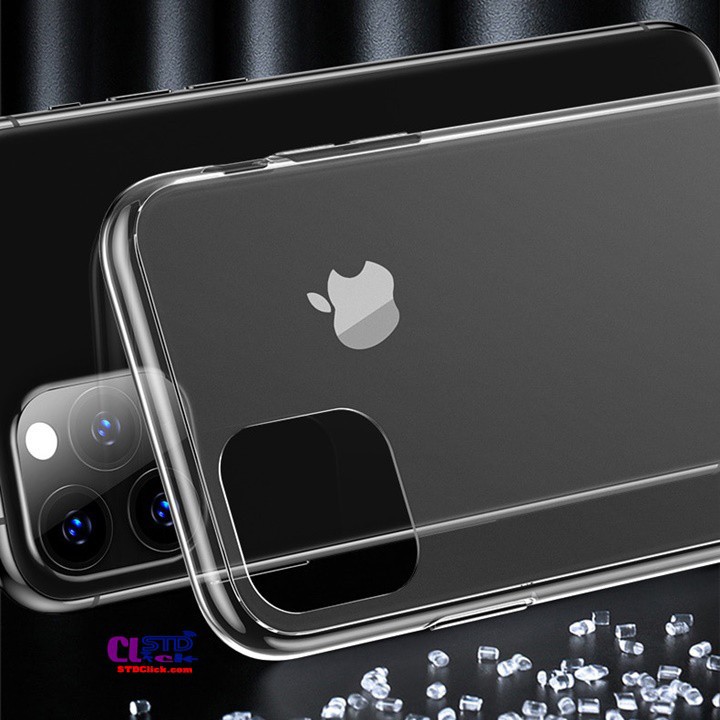 ỐP LƯNG IPHONE 11 PRO MAX - 11 PRO - 11 TOTU CRYSTAL SHEILD LƯNG NHÁM VIỀN DẺO CHÍNH HÃNG HÀNG CHUẨN