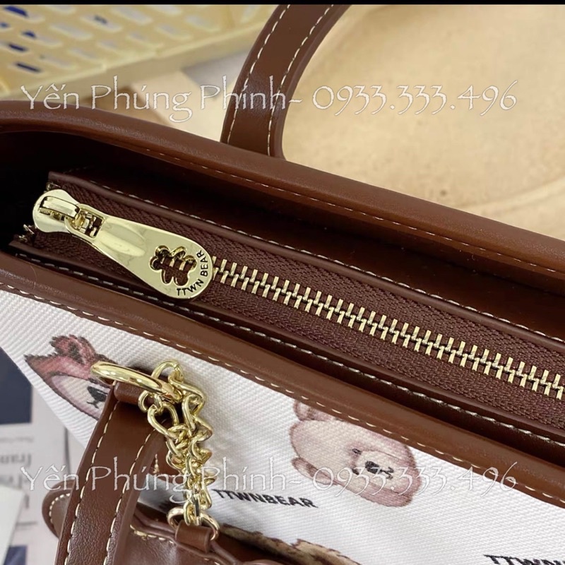 TÚI ĐEO VAI NỮ VĂN PHÒNG + TAG MẶT GẤU