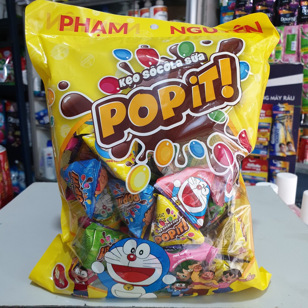 KẸO SOCOLA SỮA POPIT PHẠM NGUYÊN GÓI 240G