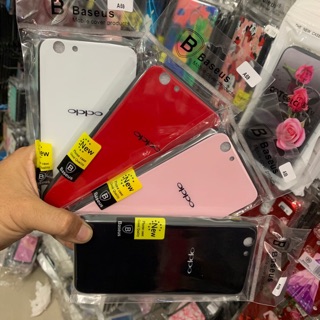 Ốp lưng Oppo F1s dẻo lưng kính bóng