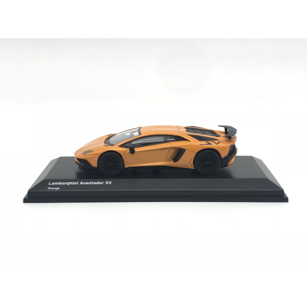 Xe Mô Hình Lamborghini Aventador SV 1:64 Kyosho ( Cam )