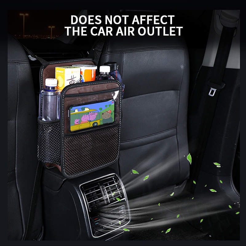 Túi lưới đựng đồ SEAMETAL gắn ghế trên ô tô túi đa chức tiện dụng