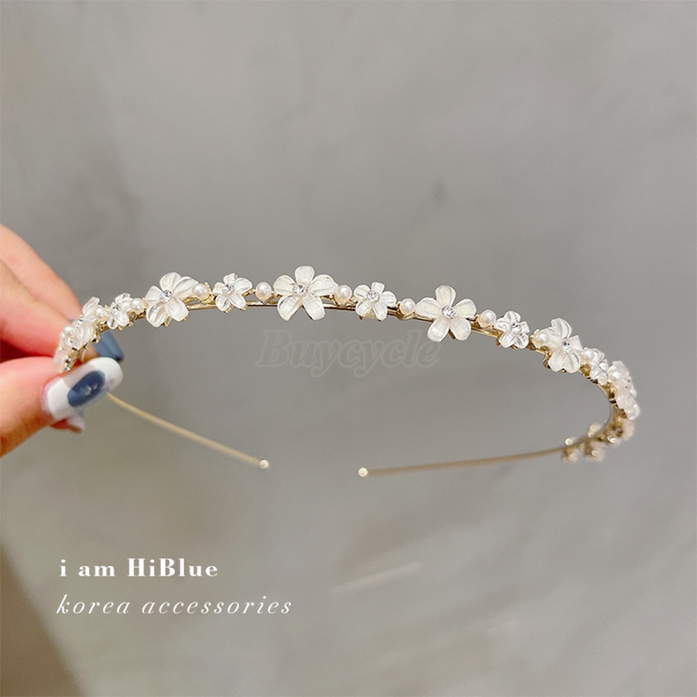 Băng Đô Đính Đá Hình Hoa Xinh Xắn Thời Trang Cho Nữ