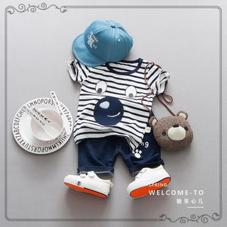Sét bộ bé trai size 10-17kg cún kẻ